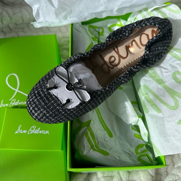 Sam Edelman Felicia flats brand new! Size 8 black boucle. - Picture 11 of 11